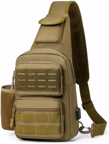Amazon.com: EASY BW Tactical Shoulder Sling Bag, Small Chest Pack